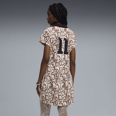Haljina Puma A$AP ROCKY Snakeskin Print Short-Sleeve Polo Dress Višebojno | 633416_36, 3