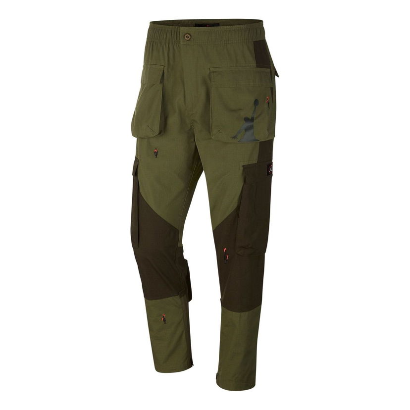 Cargo hlače Jordan Travis Scott Cargo Pants Zelena | CQ4394-222