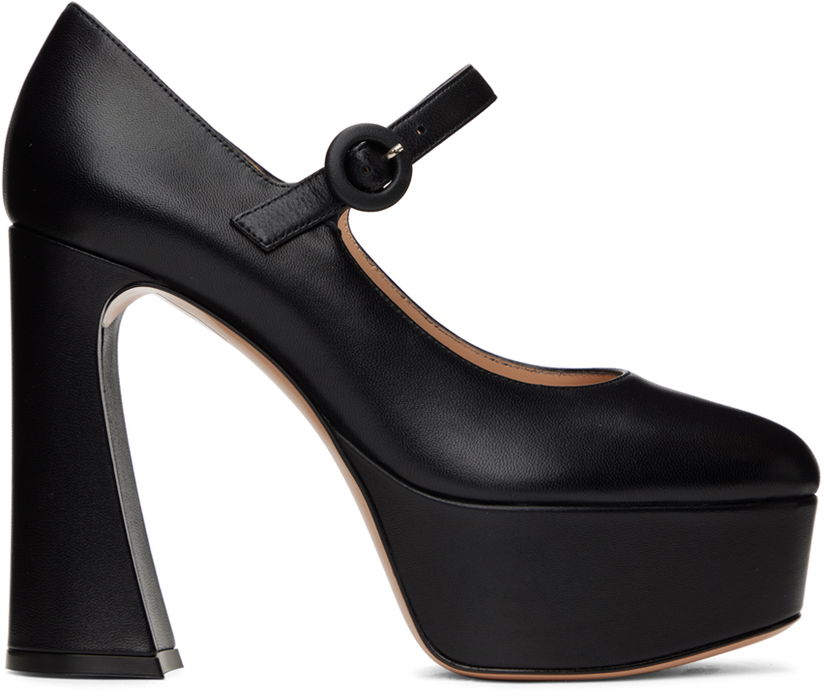 Tenisice i cipele Gianvito Rossi Platform Mary Jane Pumps Crna | G22183.70RIC.NAP