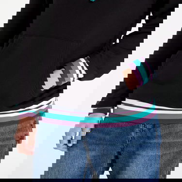 Dukserice Mitchell & Ness NHL Playmaker Mighty Ducks Vintage Logo Fleece Hoodie Crna | TH11148-ADUBLCK, 2