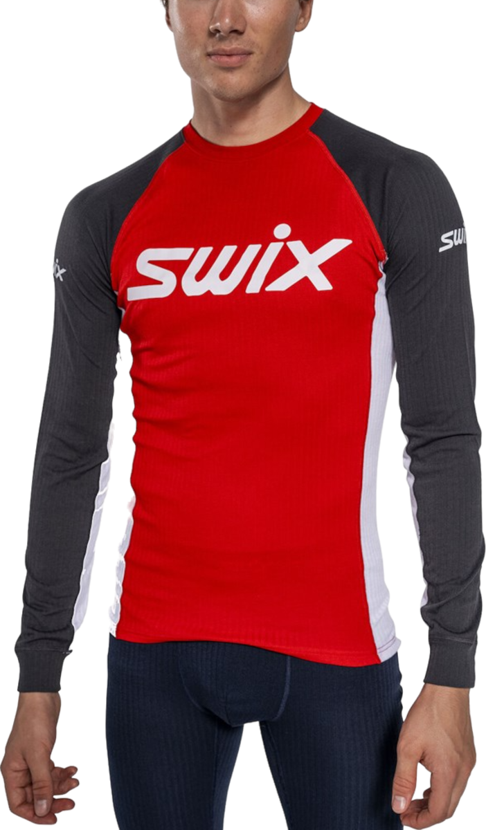 Majica kratkih rukava SWIX Swix RaceX Classic Long Sleeve Top Crvena | 10115-23-99955, 0