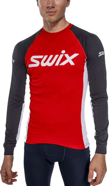 Majica kratkih rukava SWIX Swix RaceX Classic Long Sleeve Top Crvena | 10115-23-99955, 0