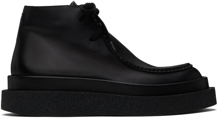 Tenisice i cipele Jil Sander Jil Sander Low Lace-Up Boots Crna | J33ZJ0011_P4942
