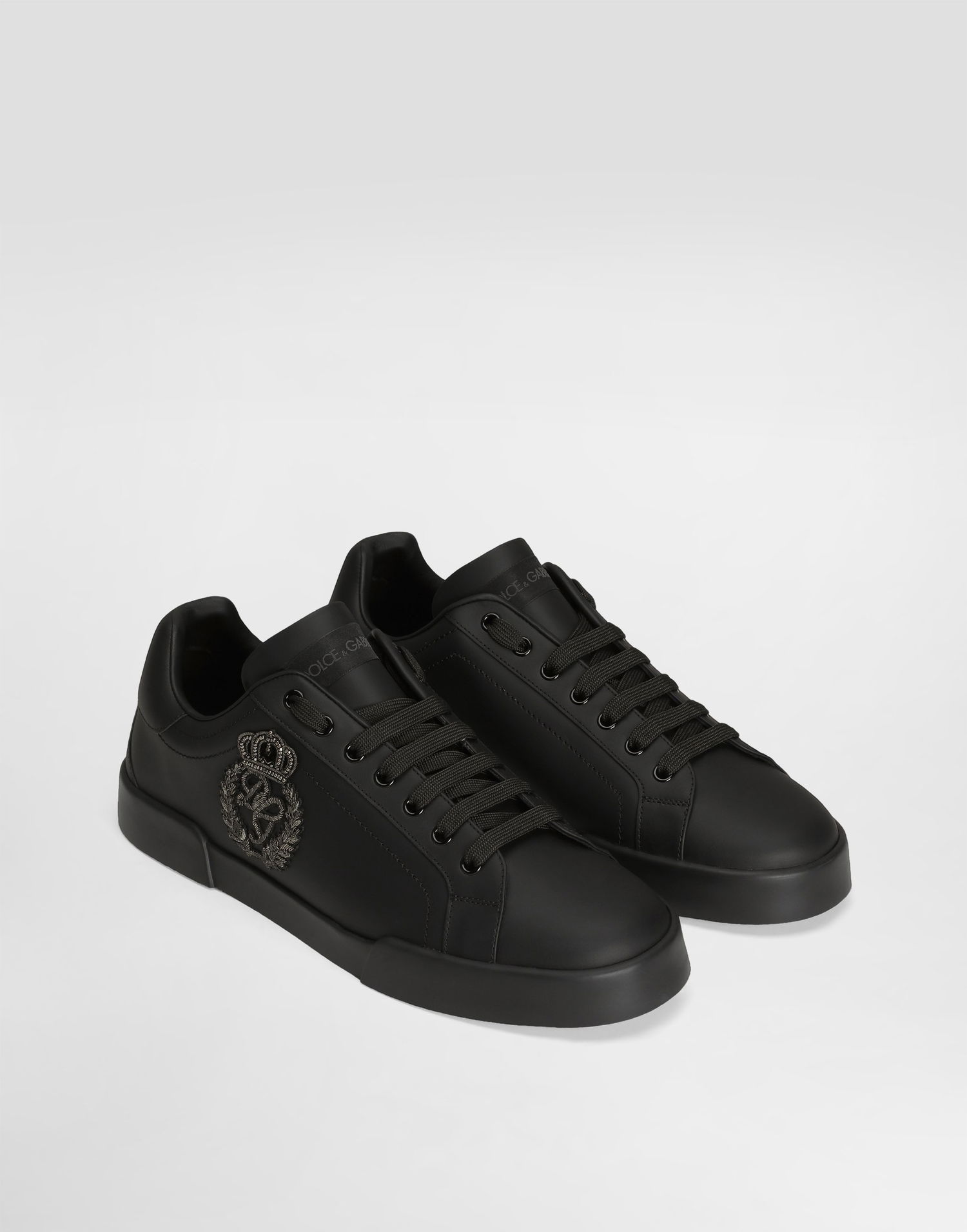 Tenisice i cipele Dolce & Gabbana Portofino Light Strobel Calfskin Crna | CS2330A014180999, 1