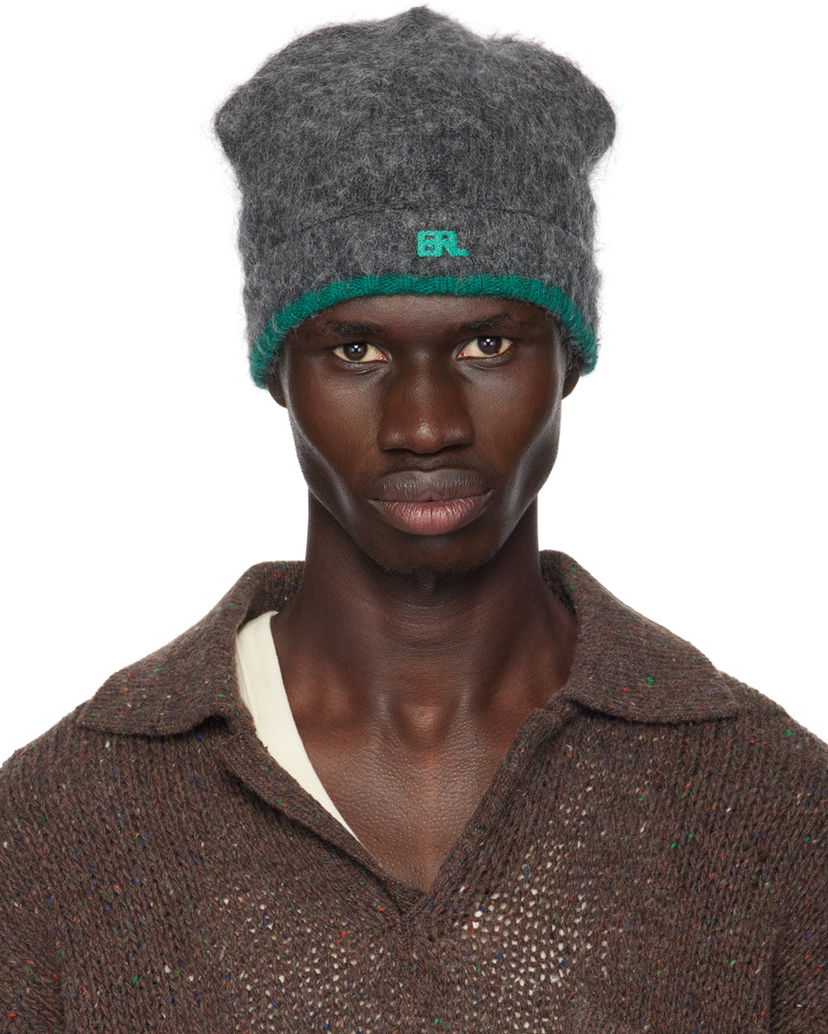 Kapica ERL Overwashed Beanie Siva | ERL09K035