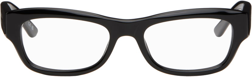 Sunčane naočale Balenciaga Balenciaga Rectangular Glasses Crna | BB0392O-001