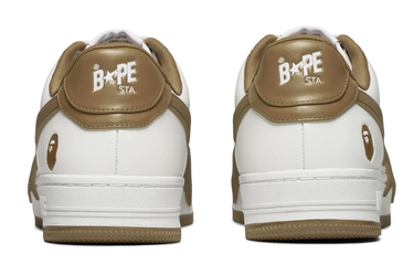 Tenisice i cipele BAPE Bape Sta OS #2 White/Beige Bijela | 1K20-191-314-BEI, 2