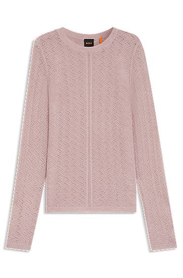 Džemper BOSS Knitted Sweater Ružičasta | 50543960