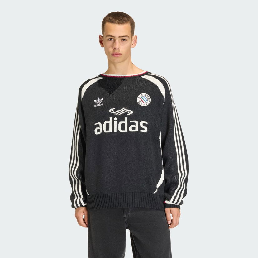 Džemper adidas Performance AdiColor Blokecore Sweater Crna | KQ5080