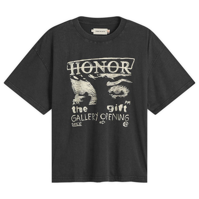 Majica kratkih rukava Honor The Gift Art That Reflects Graphic T-Shirt Crna | HTG250347-BLK