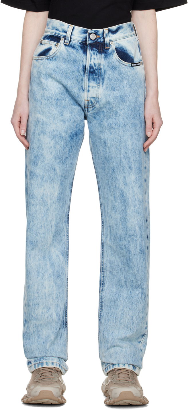 Jeans VETEMENTS Boiled Jeans Plava | VL14PA340B