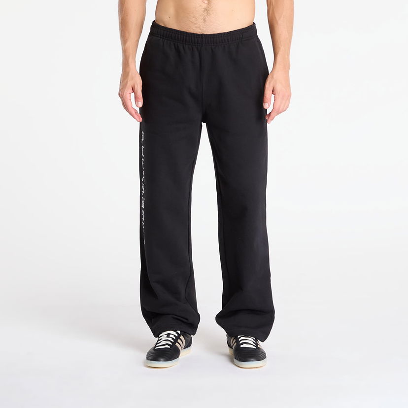 Trenirka Pleasures Pipe Sweatpants Crna | P25F080-BLACK