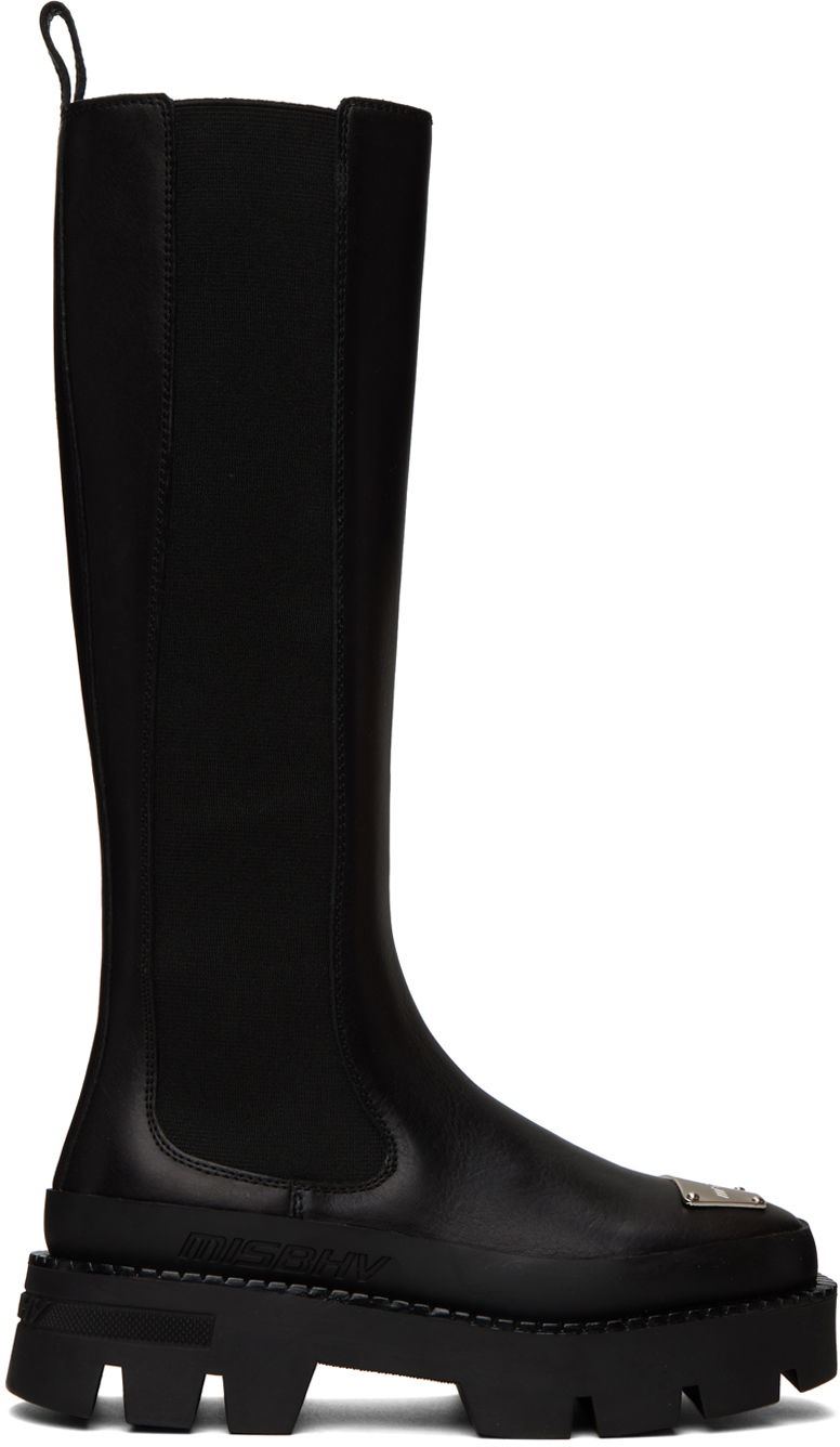 Tenisice i cipele MISBHV Black 'The 2000' Tall Boots Siva | 122BW106, 0