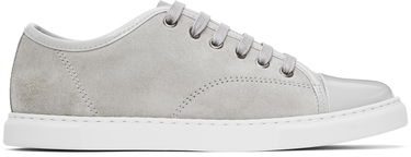 Tenisice i cipele LANVIN DBB1 Suede & Patent Leather Sneakers Siva | FW-SKDBB1-VBAL-H24, 0