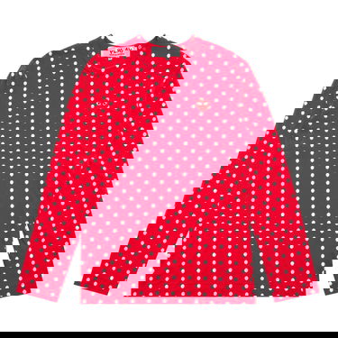 Majica kratkih rukava Comme des Garçons Play Polka Dot T-Shirt Crvena | AZ T166 051 3, 1