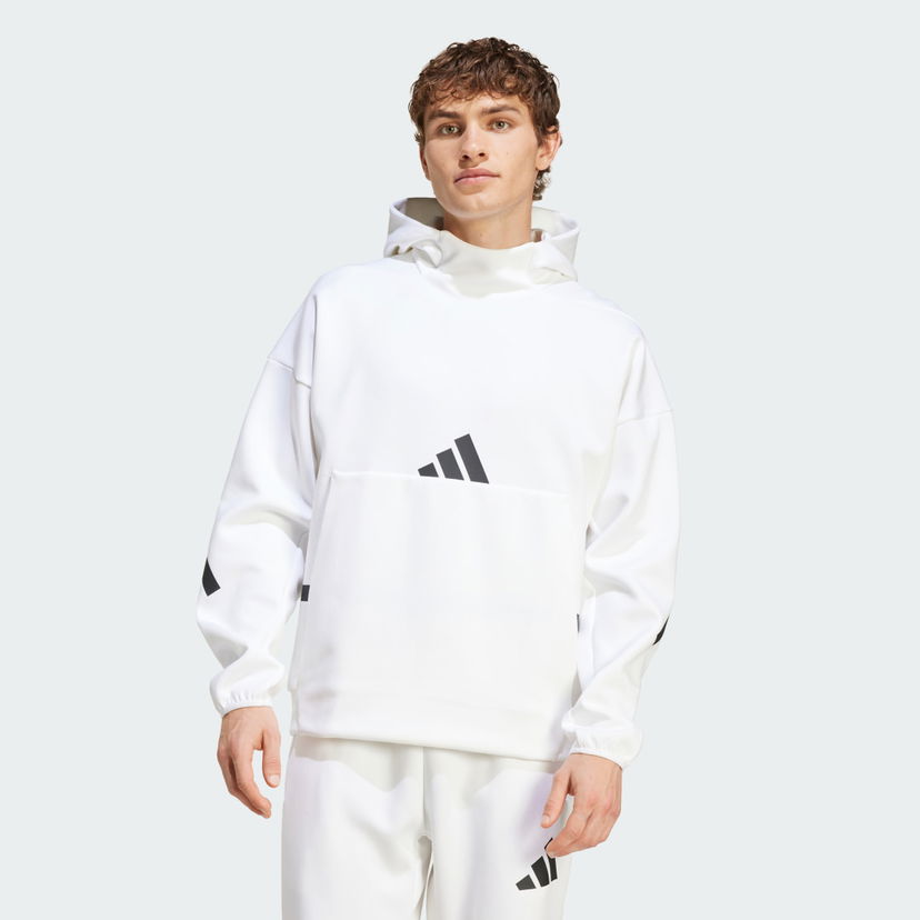 Dukserice adidas Performance Z.N.E. Hoodie Bijela | JF2454