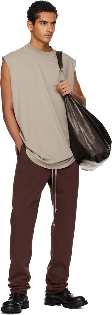 Majica bez rukava Rick Owens DRKSHDW Concordians Tarp Sleeveless T-shirt Bež | DU02E7158 RN, 3