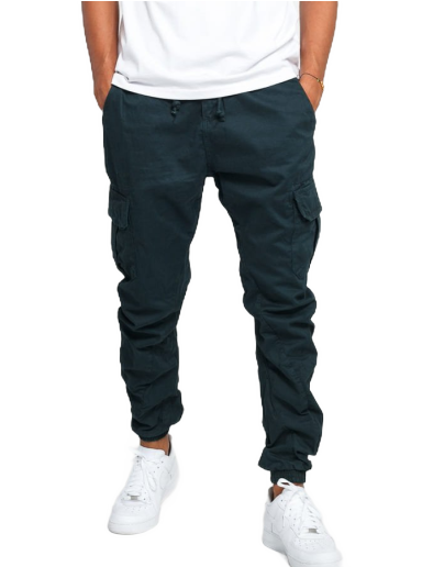 Cargo hlače Urban Classics Cargo Jogging Pants Zelena | TB1268 BOTTLEGREEN