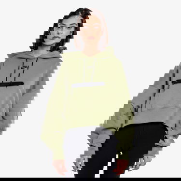 Dukserice Nike Sportswear Tech Fleece Over-Oversized Crop Pullover Hoodie Zelena | DR4973-334, 4