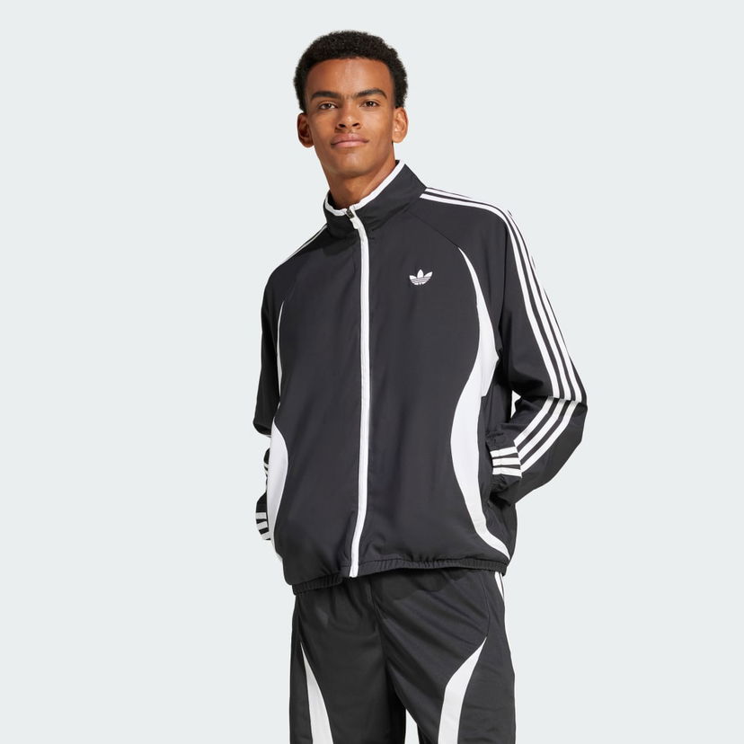 Vjetrovka adidas Performance Black Track Jacket Crna | JC6227