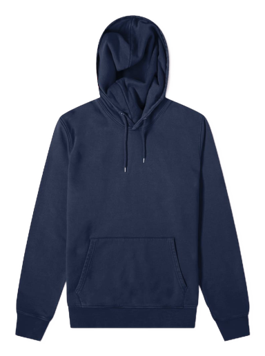 Dukserice Colorful Standard Classic Organic Popover Hoody Tamnoplava | CS1006NBL