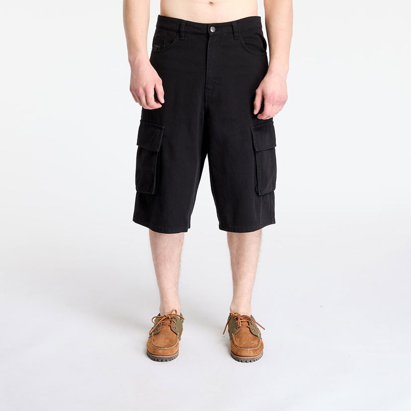 Kratke hlače Karl Kani Karl Kani Og Baggy Twill Shorts Crna | PD00005500