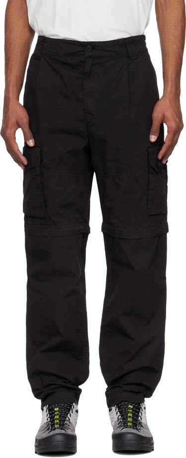 Cargo hlače C.P. Company C.P. Company Loose Patch Pocket Cargo Pants Crna | 18CMPA115A-006475G, 0