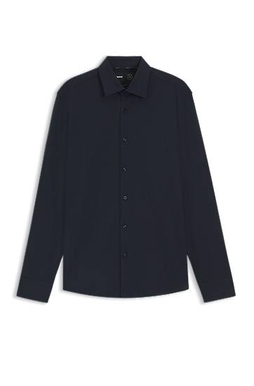Košulja BOSS Slim Fit Performance Stretch Jersey Shirt Tamnoplava | 50545163
