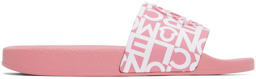 Tenisice i cipele Moncler Embossed Slides "Pink" Ružičasta | I109B4C00060M3002, 0