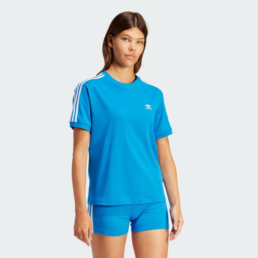 Majica kratkih rukava adidas Originals 3-Stripes T-shirt Plava | IR8049