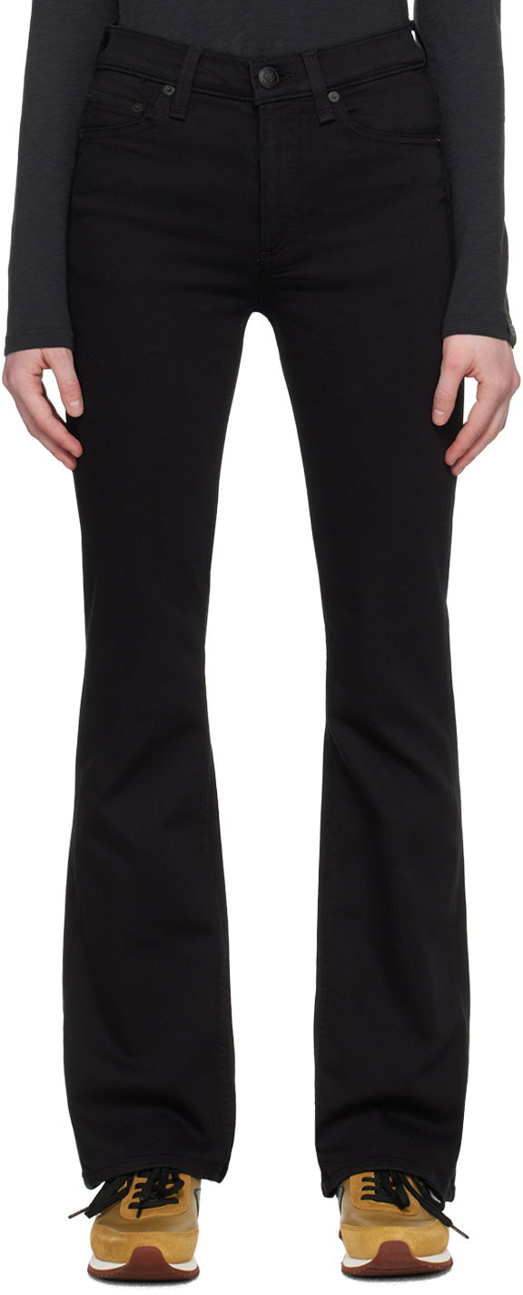 Jeans rag & bone Rag & Bone Peyton Bootcut Jeans Crna | WDD23S2928N5PE