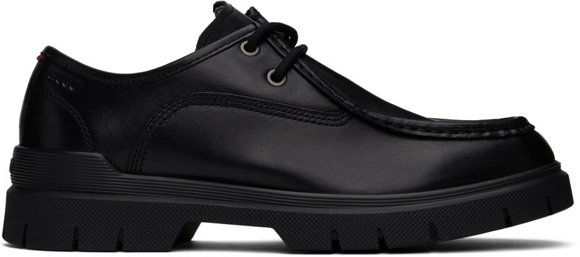 Odjeća BOSS Hugo Double Stitching Derbys Crna | 50536171