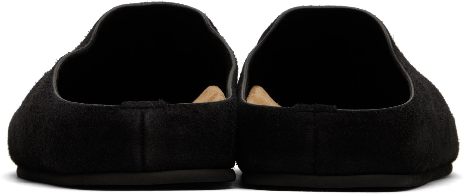 Odjeća The Row The Row Hugo Suede Slides Siva | F1486-L25, 1