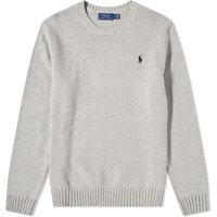 Džemper Polo by Ralph Lauren Andover Heather Crewneck Siva | 710810846004, 1