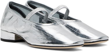 Odjeća Aeyde Aeyde Pippa Leather Ballerina Flats Metalik | A11-FL-GLVR25RO126-SS25-920-068, 3