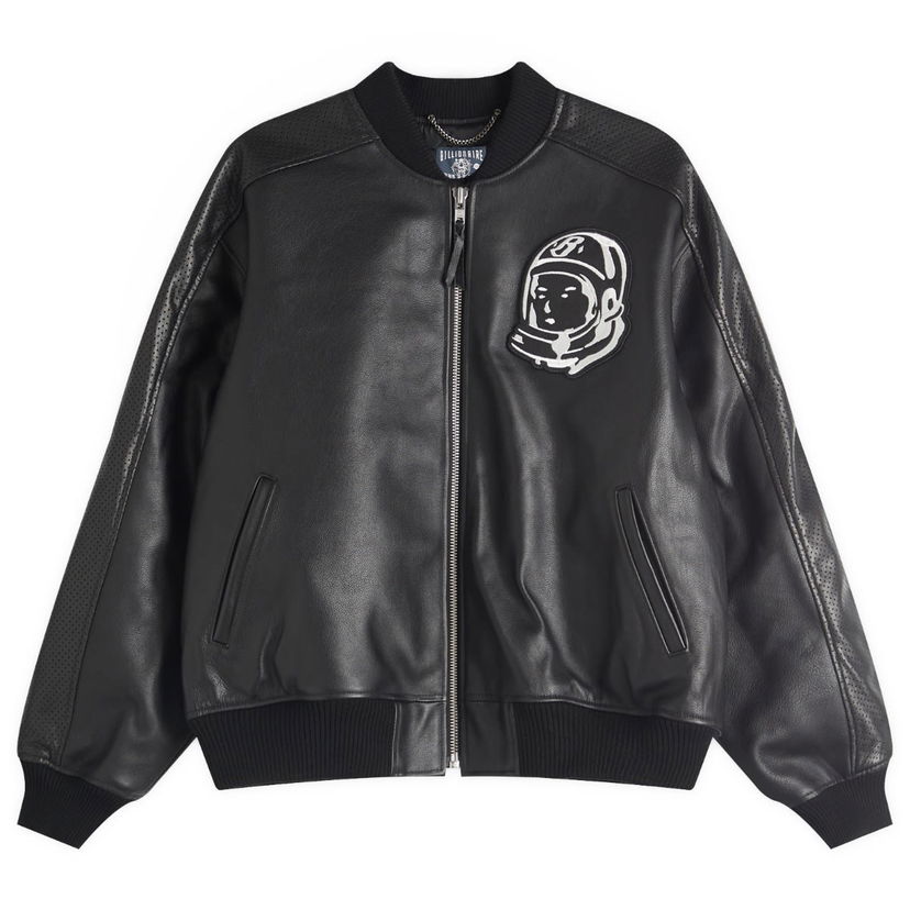 Bomber jakna BILLIONAIRE BOYS CLUB Billionaire Boys Club OG Astro Leather Bomber Jacket, Size Large Crna | B25103-BLK
