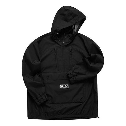 Vjetrovka FILA Fusion x White Mountaineering Half Zipper Pullover Jacket Crna | T11M117705F-BK
