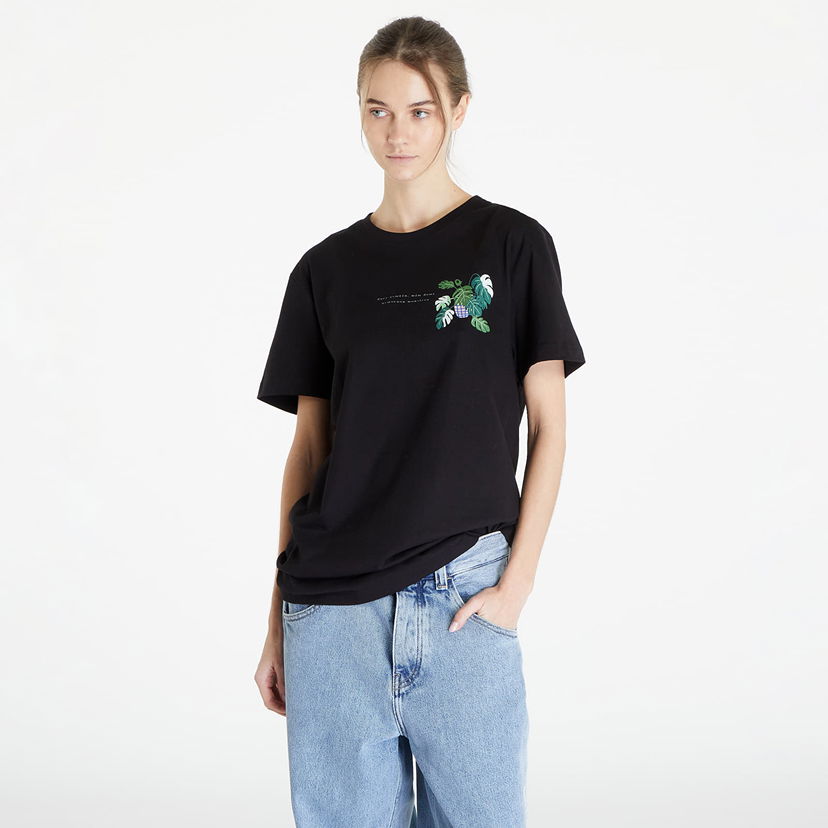 Majica kratkih rukava Queens Mám Doma Nemocnou Monsteru T-Shirt Crna | QNS_040