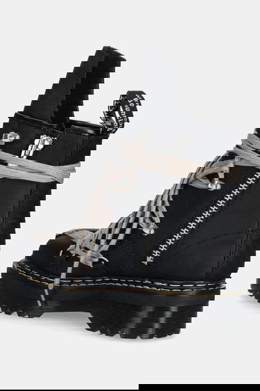 Tenisice i cipele Rick Owens Rick Owens DRKSHDW x Dr. Martens 1460 Quad Sole Megalace® Boot Crna | DM02E6812.8001, 2