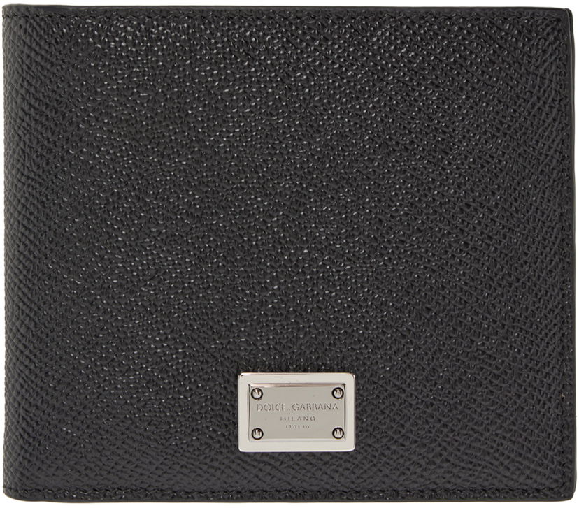 Novčanik Dolce & Gabbana Black Logo Tag Wallet Crna | BP1321AG219