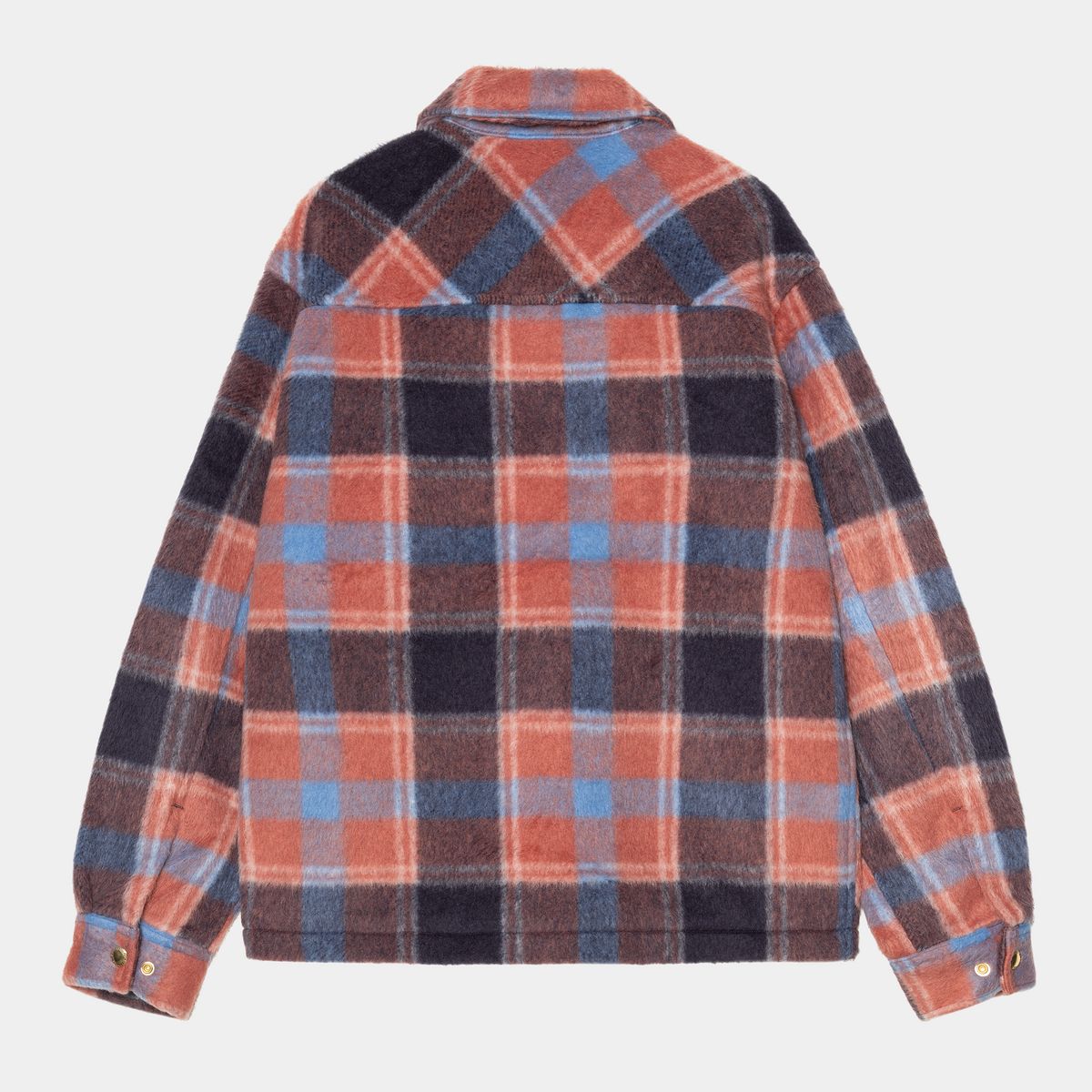 Jakna Carhartt WIP Kyron Fuzzy Plaid Shirt Jac Višebojno | A252016_9, 1