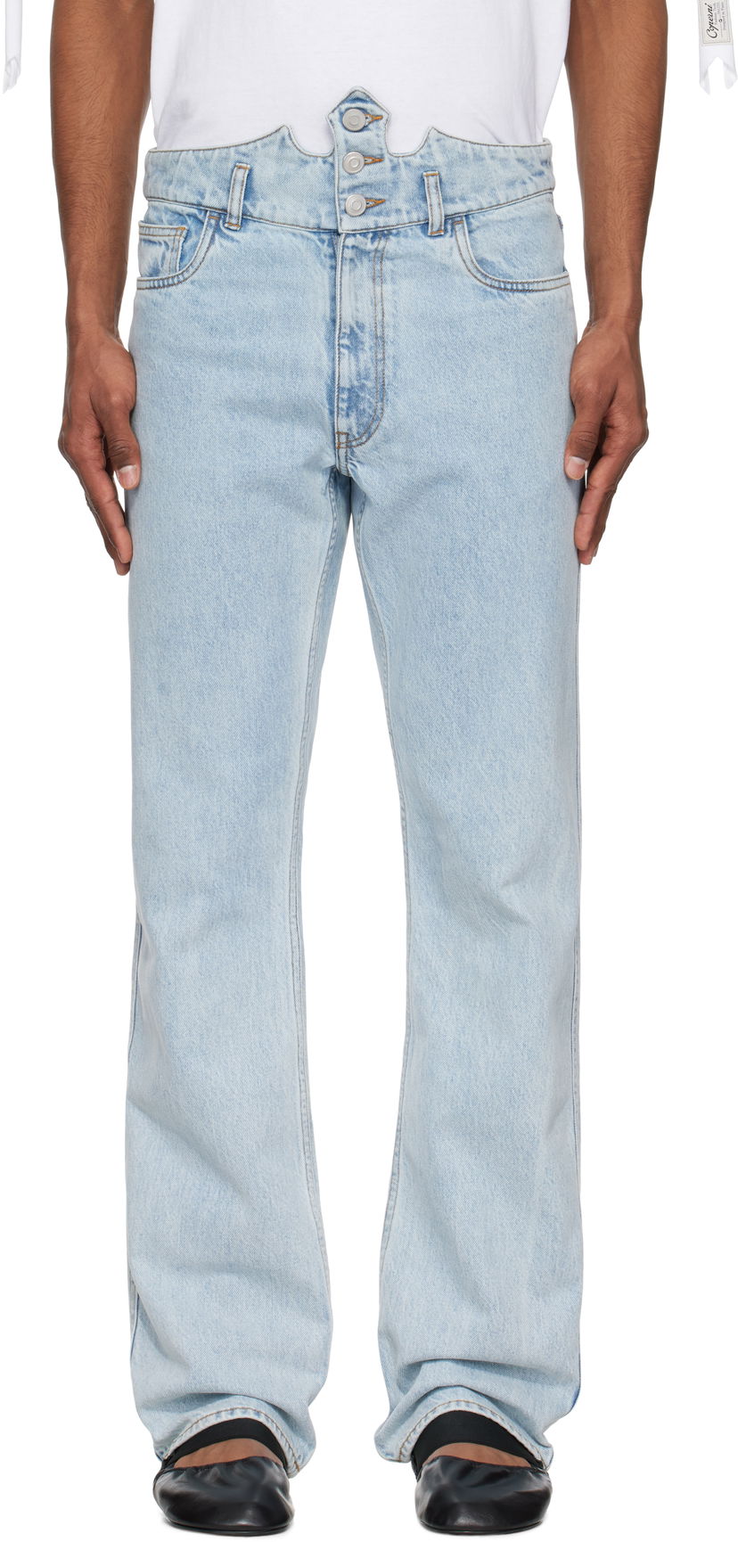 Jeans Coperni Coperni Disney Edition Crown Jeans Plava | DP133F2024MEN