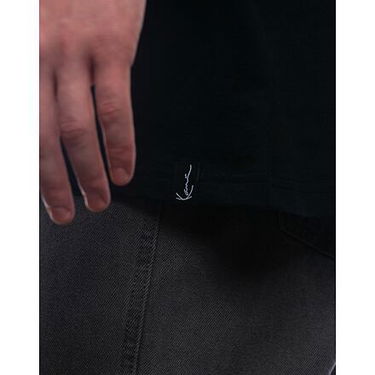 Majica kratkih rukava Karl Kani Old English Chrome Black T-Shirt Crna | KK60300182, 2