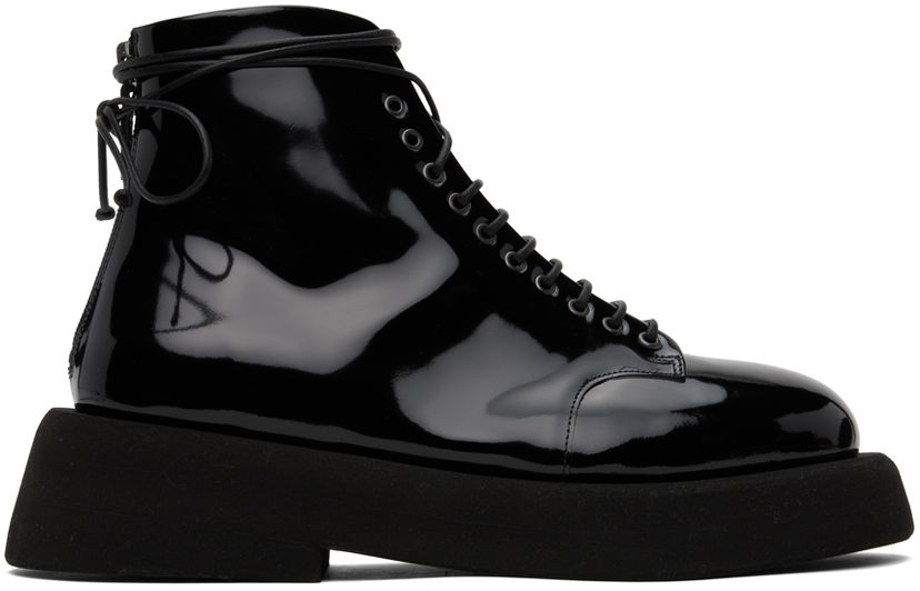 Tenisice i cipele Marsèll Marsèll Gommellone Lace-Up Boots Crna | G553AB 170666