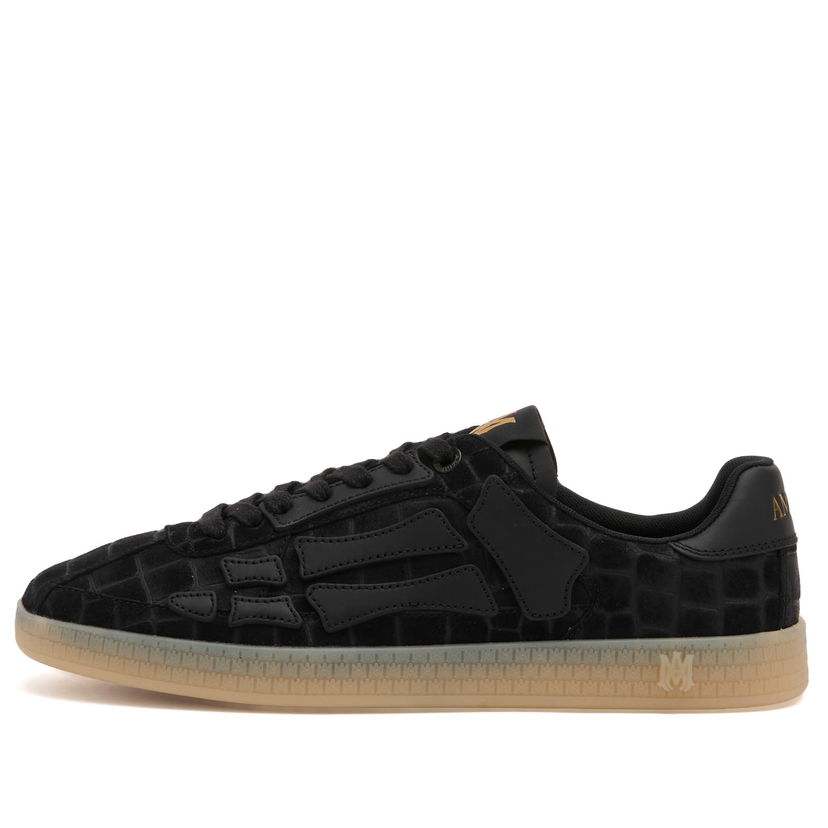 Tenisice i cipele AMIRI Croc Debossed Pacific Bones Crna | AMFOSR1177-BLK