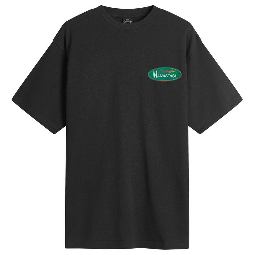 Majica kratkih rukava Manastash Hemp Original Logo T-Shirt, Size Large Crna | 7925134003-010