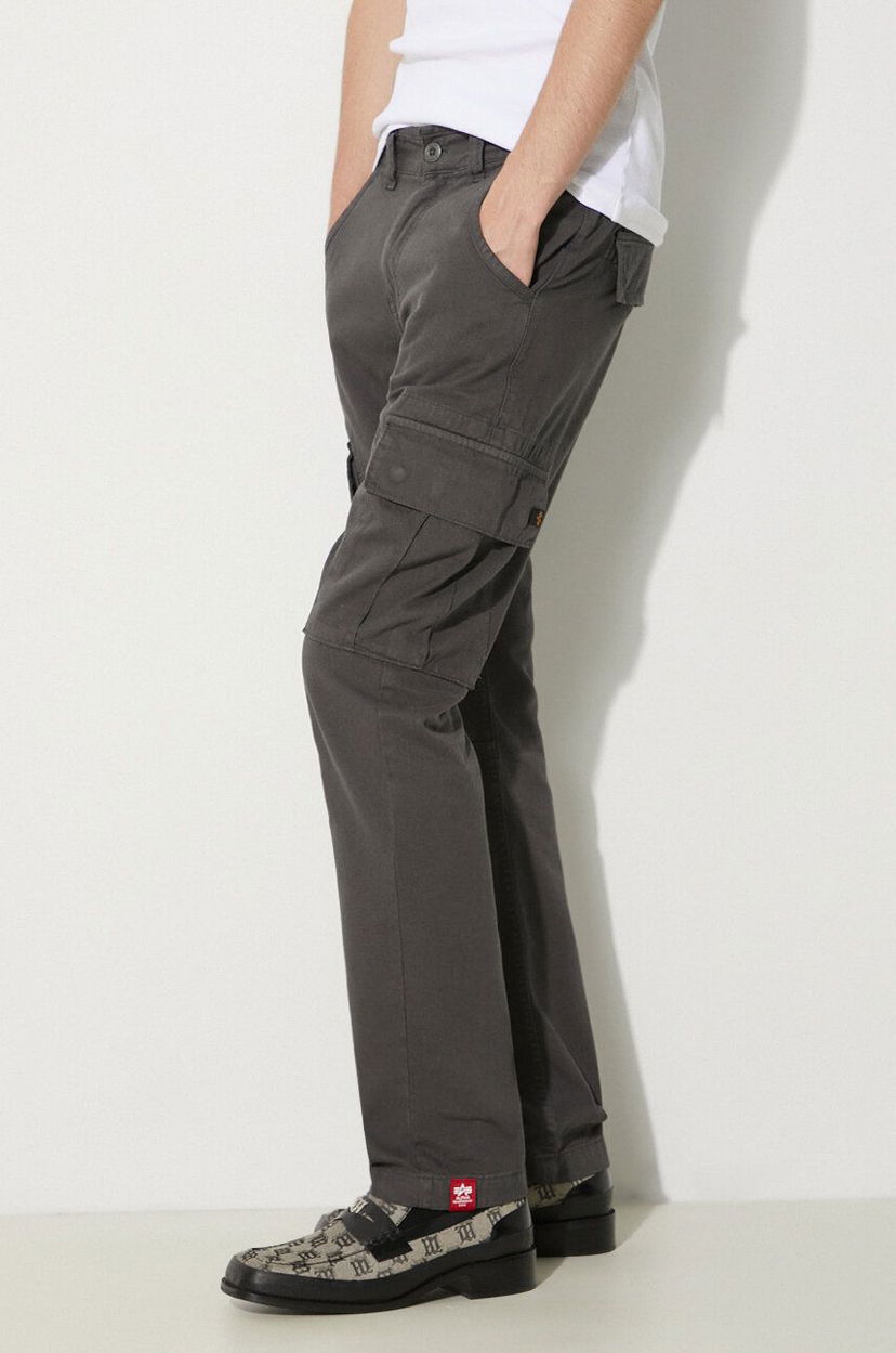 Cargo hlače Alpha Industries Agent Cargo Pants Siva | 158205