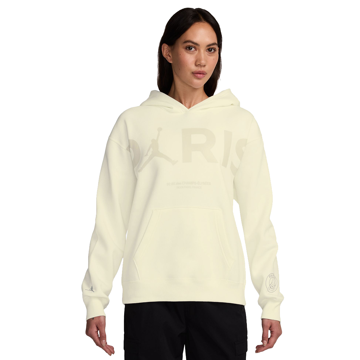 Dukserice Nike W J PSG BRKLN FLC GFX PO Bež | FV7754-133, 0