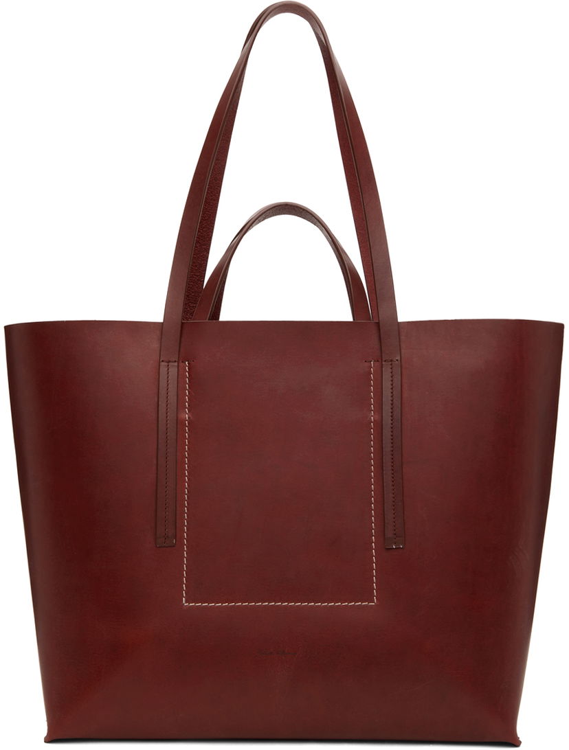 Tote bag Rick Owens Rick Owens Shopper Tote Tamnocrvena | RA01D0462 LGE