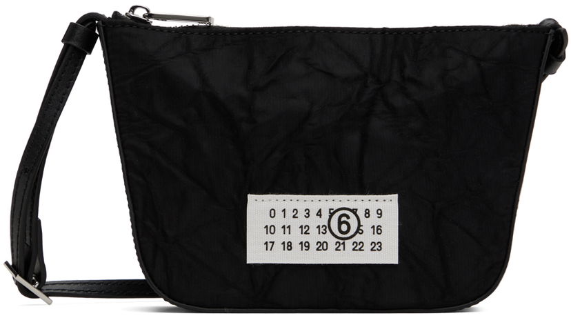 Torba za rame Maison Margiela Numeric Mini Shoulder Bag Crna | SB5ZI0008 P6994